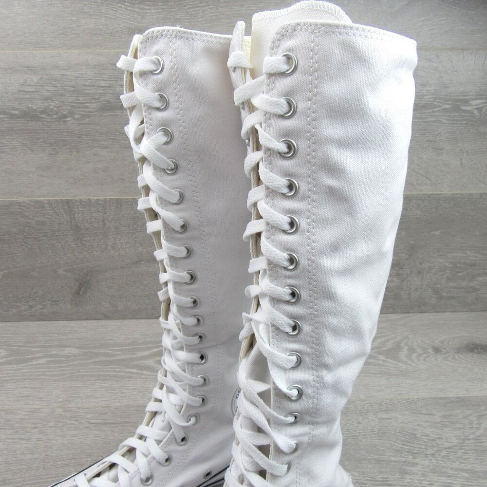 Converse Chuck Taylor All Star XX HI Women's Size 8 White Sneakers NEW - Picture 5 of 16